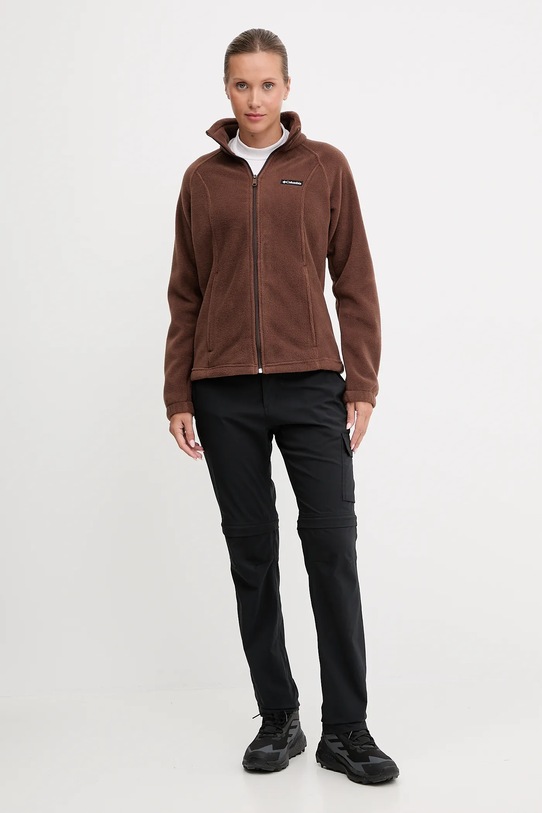 Columbia bluza sportowa Benton Springs 1372111 brązowy AW25