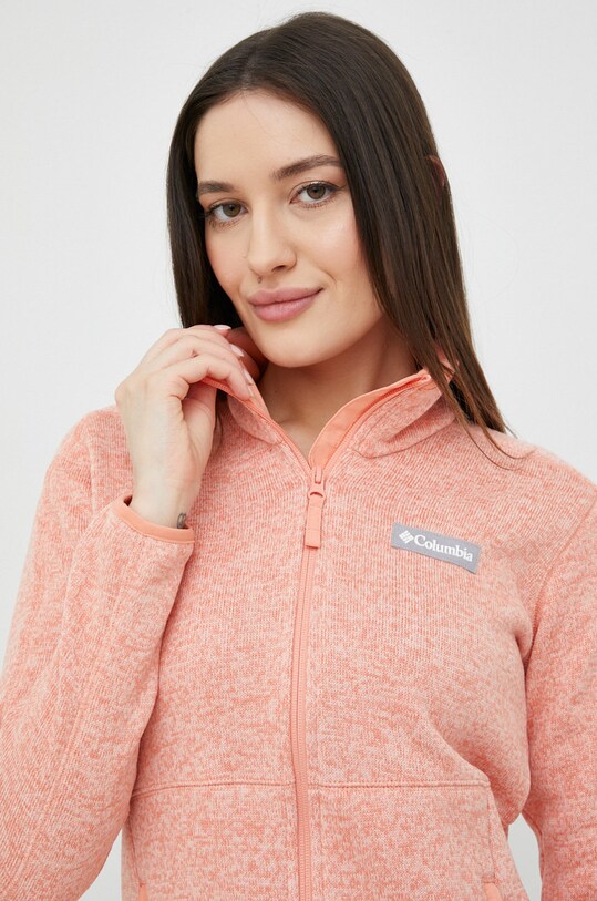 Спортивна кофта Columbia Sweater Weather помаранчевий 1958933