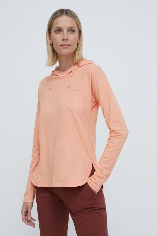 Columbia bluza sportowa Sun Trek pomarańczowy 1981541