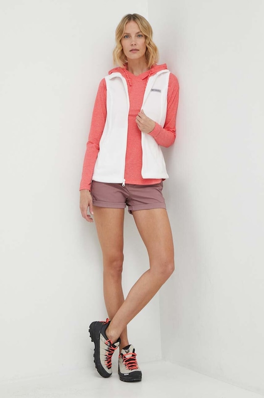 Columbia bluza sportowa Sun Trek 1981541 czerwony SS24