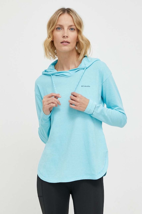 Columbia bluza sportowa Sun Trek niebieski 1981541