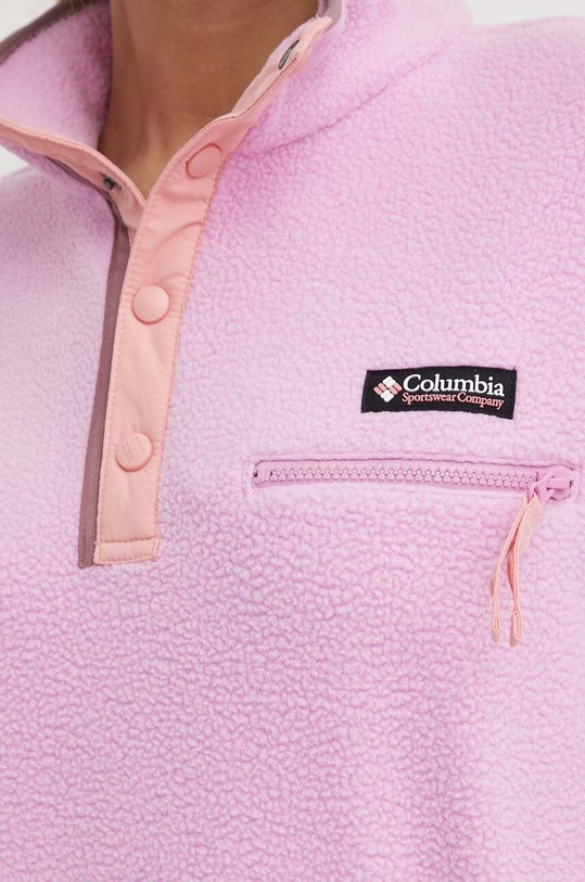 Športová mikina Columbia Helvetia Cropped 2014561 ružová