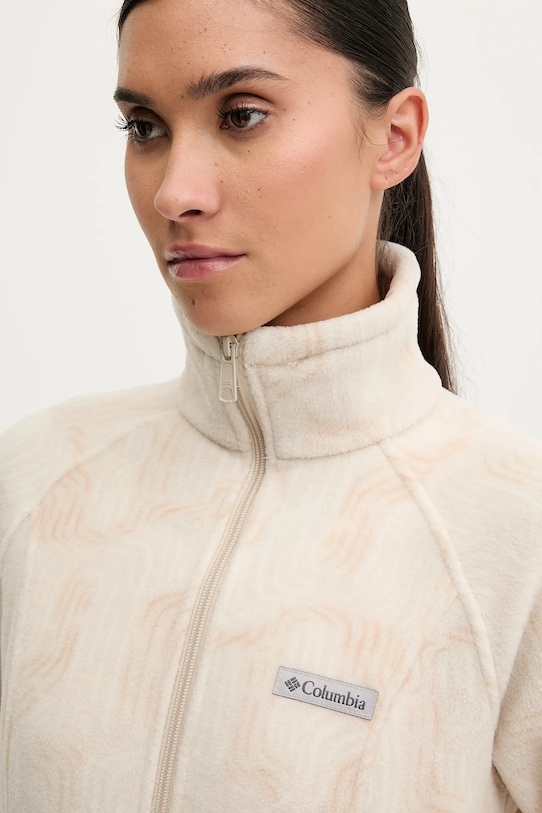 Sportovní mikina Columbia Benton Springs béžová 2021771