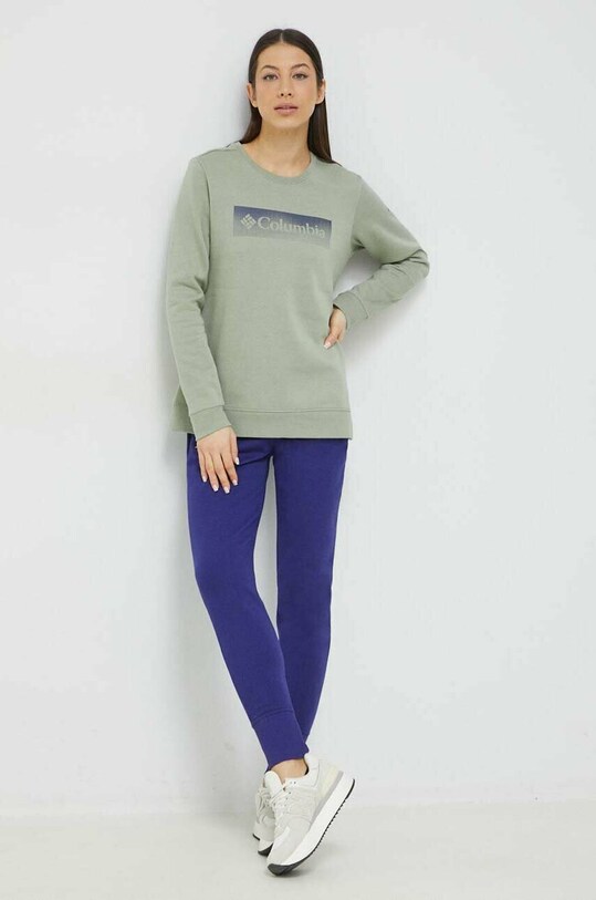 Columbia bluza print verde 2032891