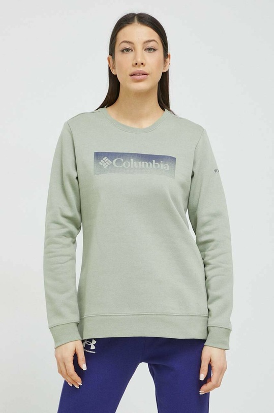 Columbia bluza 2032891 zielony SS23