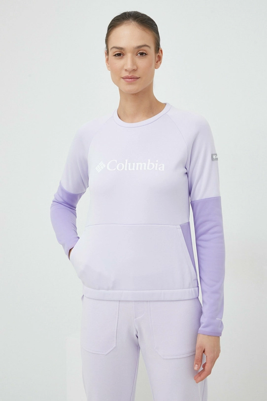 Columbia bluza sportowa Windgates pozostałe fioletowy 1991793.SS23