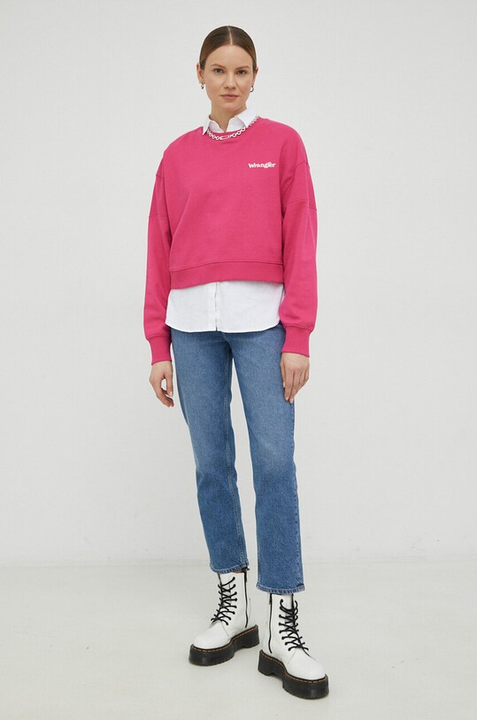 Wrangler bluza W6Y2OYP62 różowy SS23