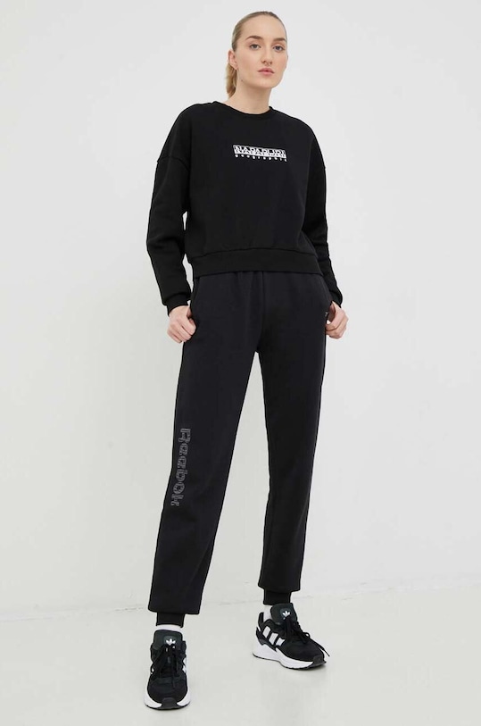 Μπλούζα Napapijri B-Box NP0A4GXT0411 μαύρο SS23