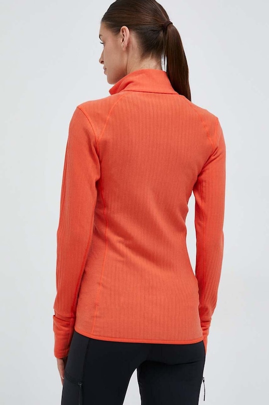 Odzież Icebreaker bluza sportowa Descender IB1039007291 pomarańczowy