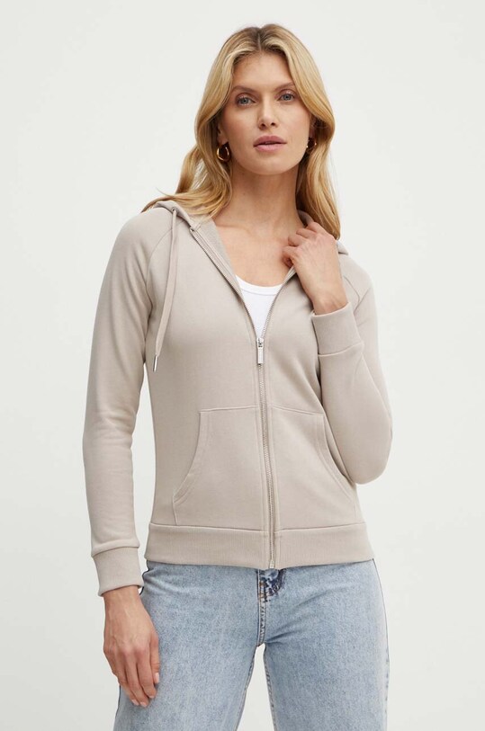 Armani Exchange bluza imprimeu bej 8NYM28.YJE5Z