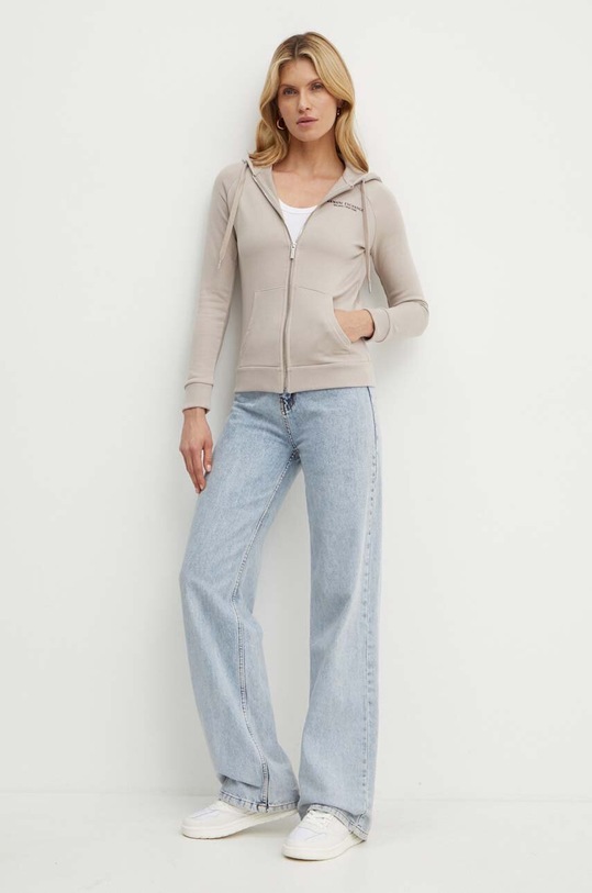 Mikina Armani Exchange 8NYM28.YJE5Z béžová AA00
