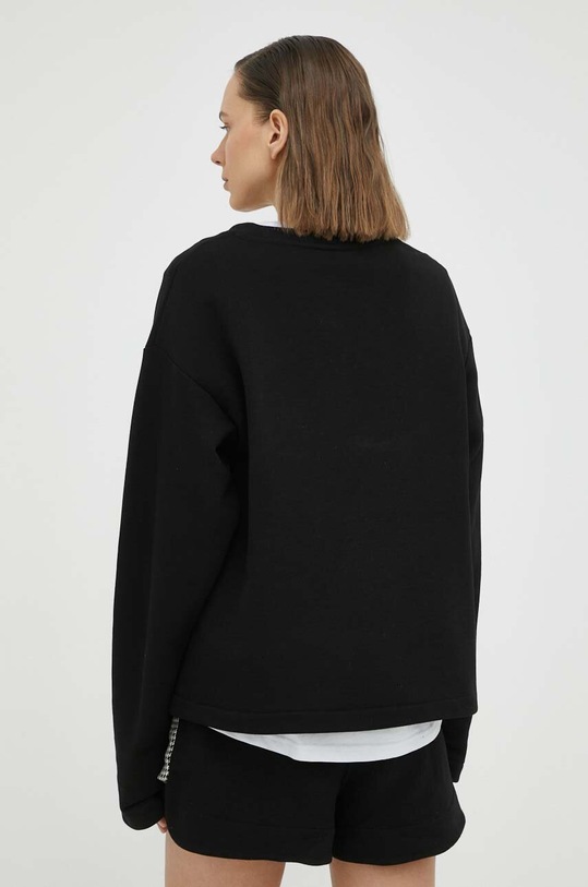 Îmbrăcăminte MMC STUDIO hanorac de bumbac LUNA.BASIC negru