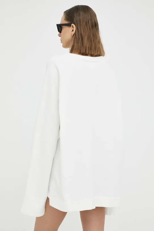 Odzież MMC STUDIO bluza bawełniana LIZZO.BASIC biały
