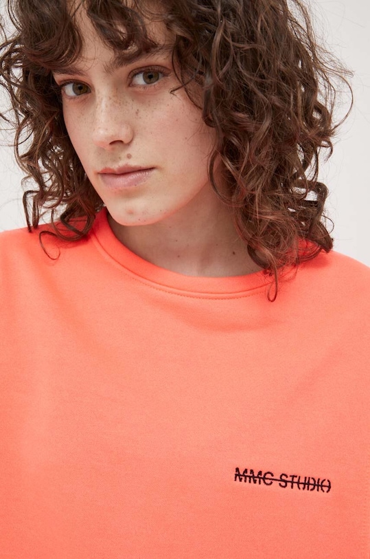 MMC STUDIO pamut melegítőfelső LORETTA.BASIC rózsaszín