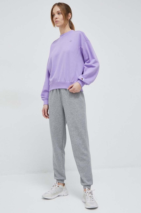 Champion bluza 116050 fioletowy SS23