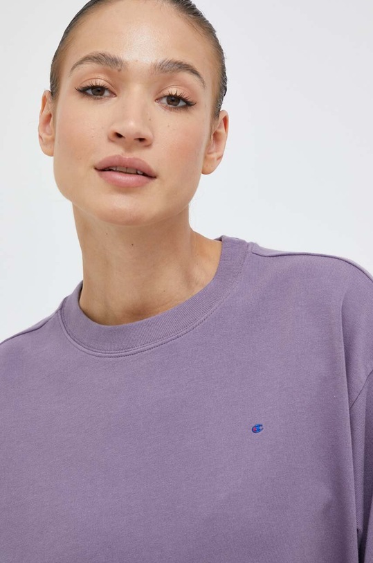 Champion hanorac de bumbac violet 116254