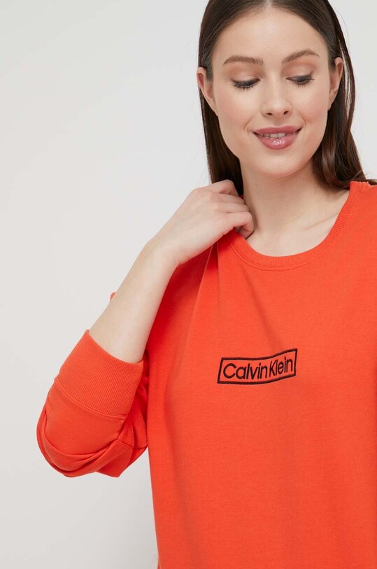 Кофта лаунж Calvin Klein Underwear помаранчевий 000QS6803E.PPYX