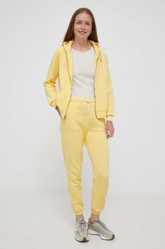 Polo Ralph Lauren felső 211891559 sárga AW23