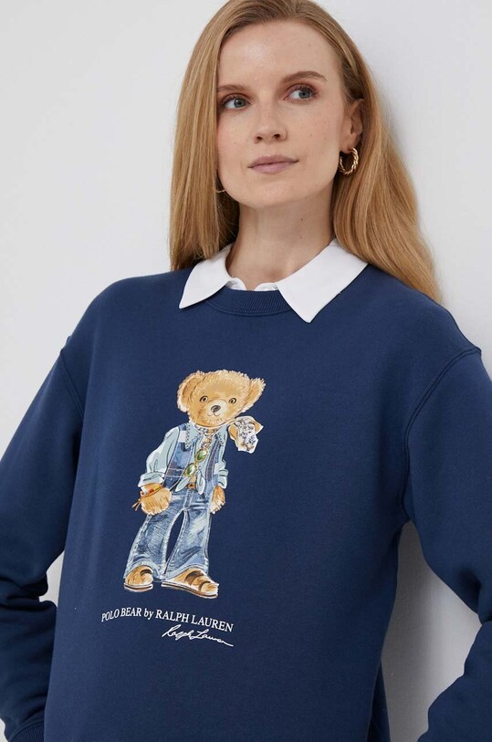 Μπλούζα Polo Ralph Lauren σκούρο μπλε 211905672