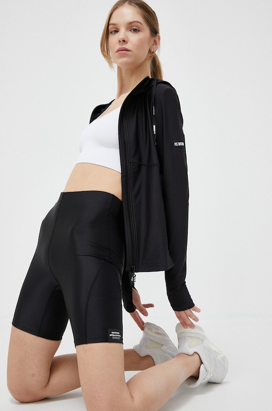 P.E Nation bluza treningowa Title Game 23PE1J315 czarny SS23