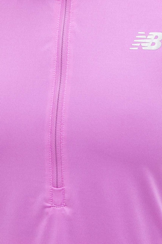 New Balance bluza do biegania Accelerate WT23227COM fioletowy