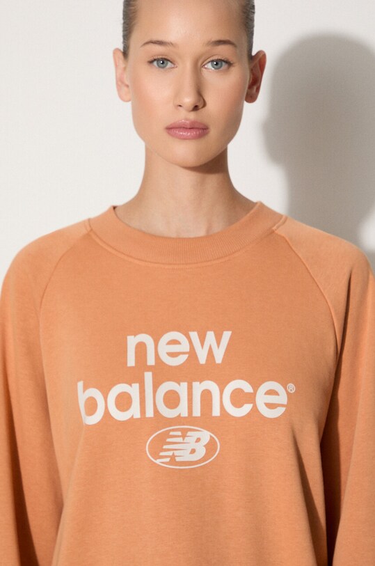 New Balance sweatshirt orange WT31508SEI