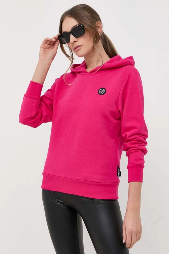 PLEIN SPORT bluza imprimeu roz PACC.WJB1644.SJO001N