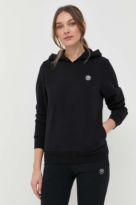 PLEIN SPORT bluza z kapturem czarny PACC.WJB1644.SJO001N