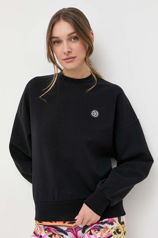 PLEIN SPORT bluza imprimeu negru PACC.WJO0868.SJO001N