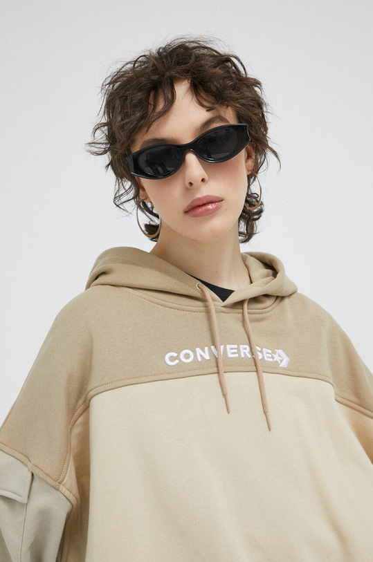 Converse bluza imprimeu bej 10024527.A01