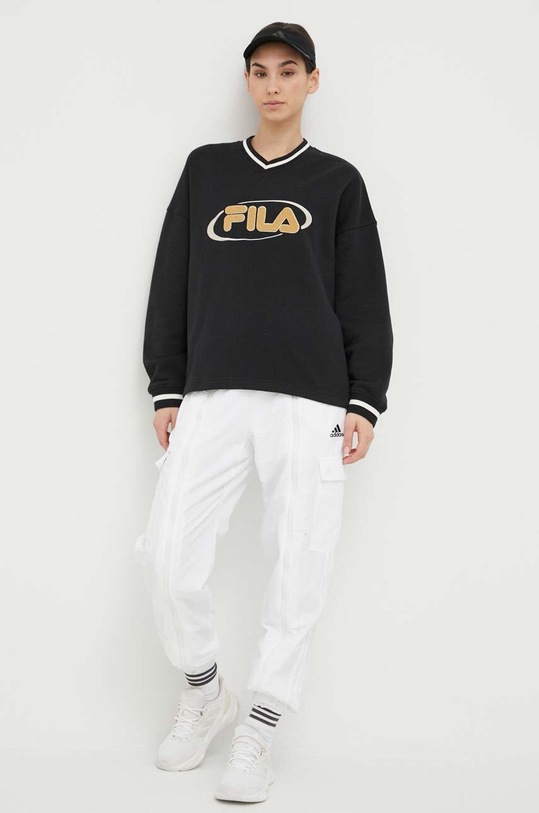 Fila bluza x Hailey Bieber FAW0816 czarny SS23