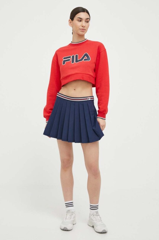 Fila bluza x Hailey Bieber FAW0817 rosu SS23