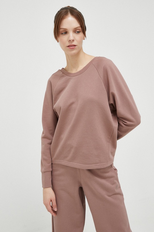 Odzież 4F bluza dresowa 4FSS23TSWSF214 beżowy