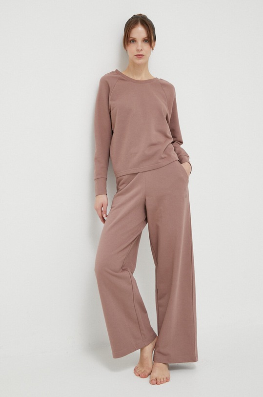 4F bluza dresowa beżowy 4FSS23TSWSF214