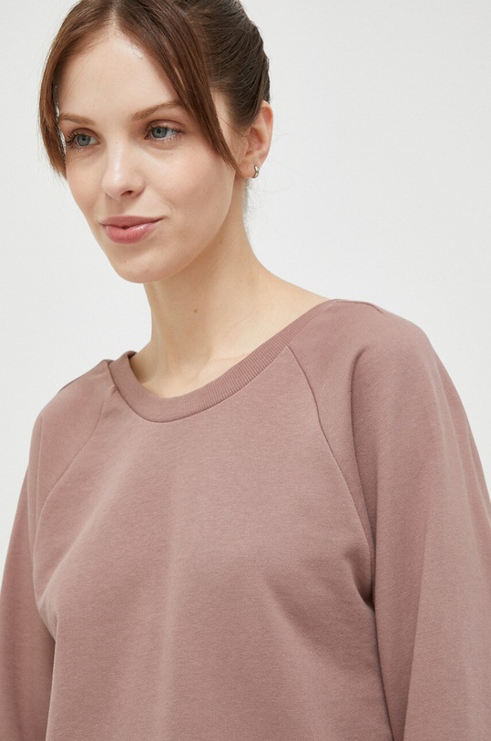 4F bluza dresowa 4FSS23TSWSF214 beżowy