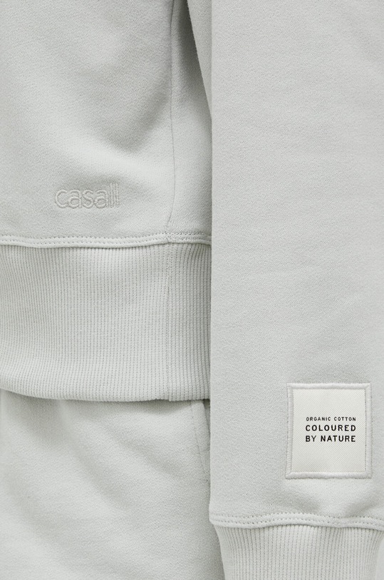 Βαμβακερή μπλούζα Casall 23106 γκρί