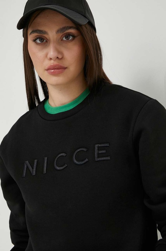 Nicce bluza imprimeu negru 0445.K008