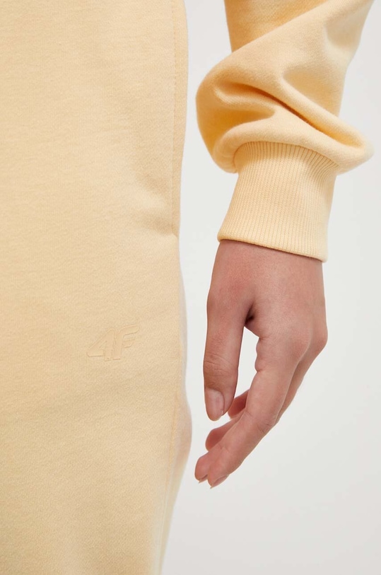 Mikina 4F 4FSS23TSWSF244 žltá