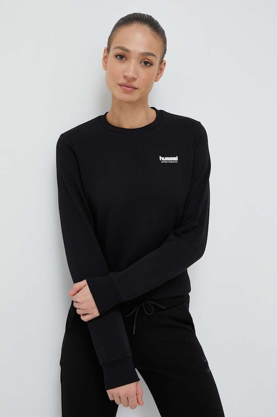 Hummel pamut melegítőfelső pamut fekete 219212