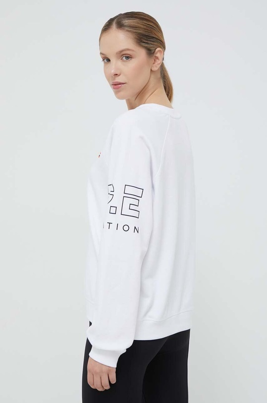 Bavlnená mikina P.E Nation PEBASICSF074 biela SS23