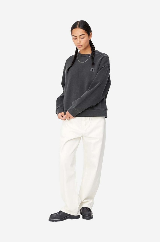 Carhartt WIP cotton sweatshirt Carhartt WIP W' Tacoma Sweat I031384 BLACK I031384 black SS23