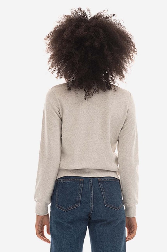 Clothing A.P.C. cotton sweatshirt Sweat Skye COEZD.F27700 beige