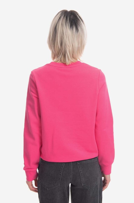 Clothing A.P.C. cotton sweatshirt Sweat Skye COEZD.F27700 pink