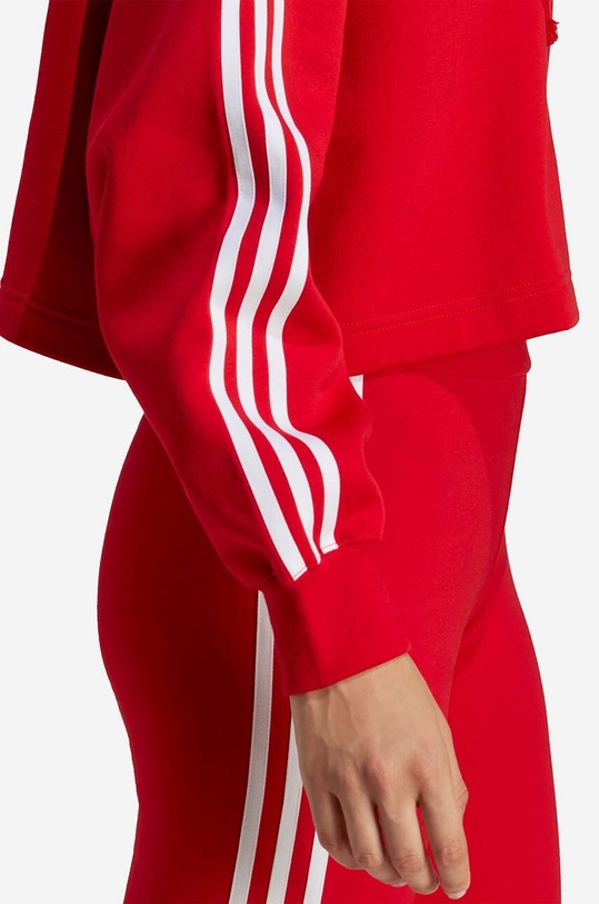 adidas Originals sweatshirt Adicolor Classics Crop Hoodie IB7389 red