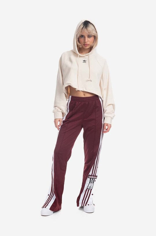 adidas Originals bluza bawełniana IC5592 beżowy SS23