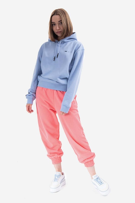MCQ cotton sweatshirt Regular Hoodie 624673RSJ765355 blue SS23