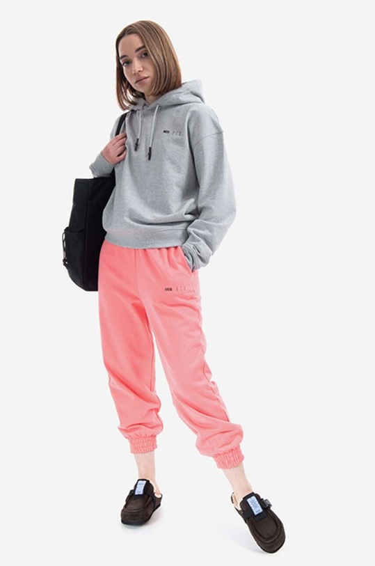 Bavlněná mikina MCQ 624673RSJ771230 šedá SS23