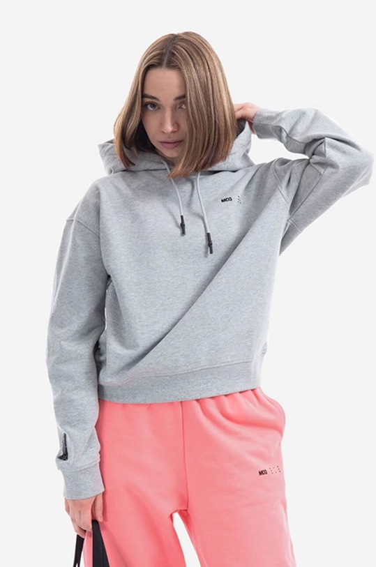 Bavlněná mikina MCQ 624673RSJ771230 šedá