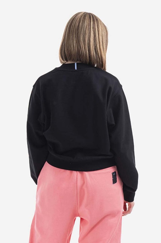 Odzież MCQ bluza bawełniana 624675RSJ761000 czarny