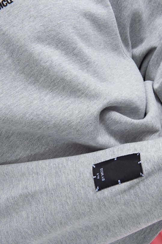 Хлопковая кофта MCQ 624675RSJ771230 серый